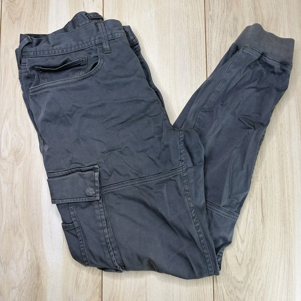Polo Ralph Lauren Cargo Joggers Straight Fit Mens 31x32 Green Cotton